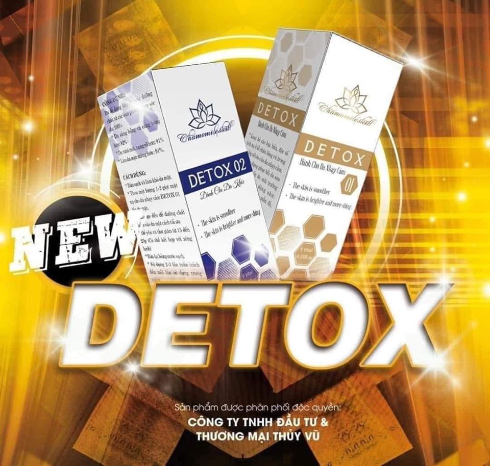 Detox thải độc da